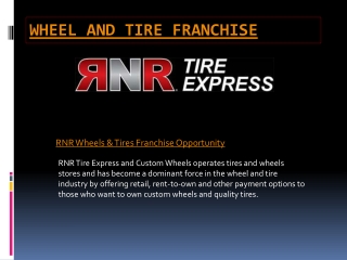 Wheel and Tire Franchise