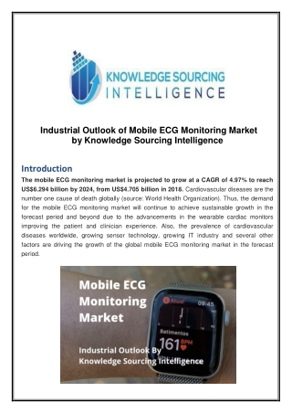 Industrial Outlook of Mobile ECG Monitoring Market by Knowledge Sourcing