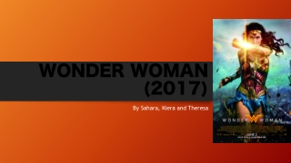 Wonder Woman Powerpoint.