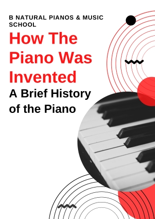 How the Piano was Invented