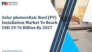 Rooftop Solar Photovoltaic (PV) Installation Market Analysis, Market Size, Capacity, Key Players, Gross Margin and forec