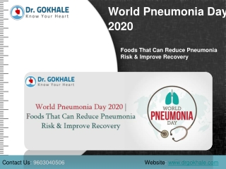 World Pneumonia Day 2020 | Foods That Can Reduce Pneumonia Risk & Improve Recovery  | Dr Alla Gokhale