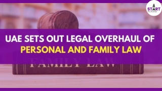 UAE Sets Out Legal Overhaul Of Personal And Family Law