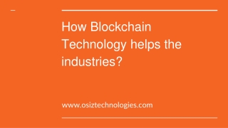 What makes the Blockchain Special?