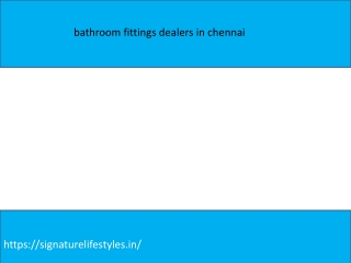 bathroom fittings dealers in chennai /
