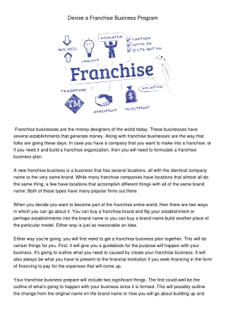 DeviseaFranchiseBusinessProgram