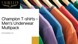 Champion T-shirts – Men's Underwear Multipack – T-shirts Pack: