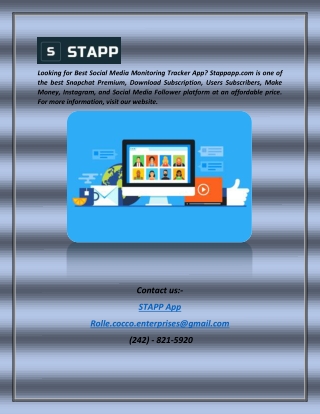 Best Snapchat Premium App Download | Stappapp.com