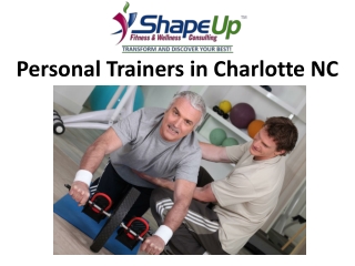 Personal Trainers in Charlotte NC