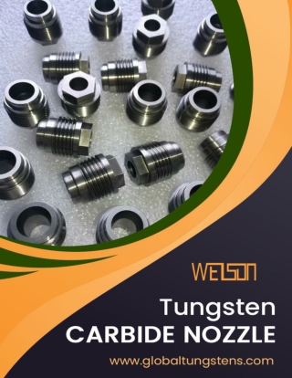 What are the advantages of Tungsten Carbide Nozzle