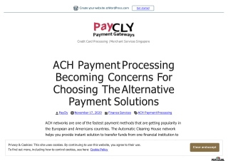 ACH Payment Processing