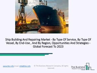 Ship Building and Repairing Market Analysis and Forecast Report 2030