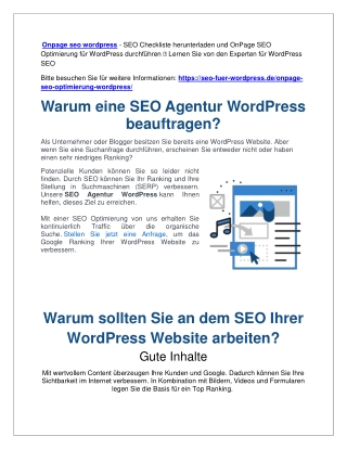 Wordpress seo plugin