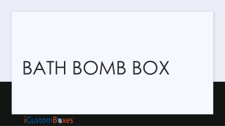 Get 40% Discount On Custom Bath Bomb Box