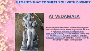 ELEMENTS THAT CONNECT YOU WITH DIVINITY