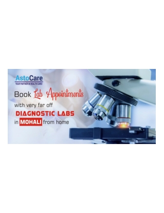 Book Lab Test Online In Mohali