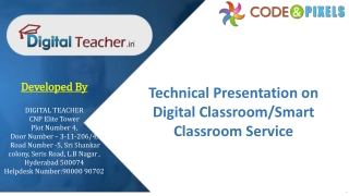 Smart Classroom Services Provider, Hyderabad | Digital Teacher