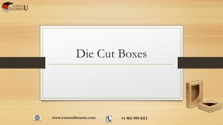 Die cut box Wholesale in Texas USA