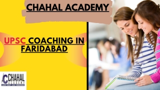 UPSC coaching in Faridabad