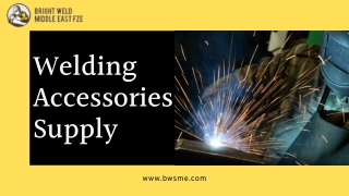 Welding equipment supplier in Dubai