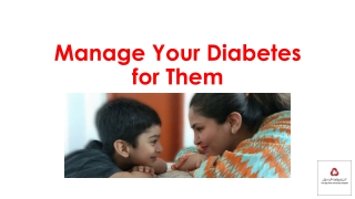Choose Safe Care | Manage your Diabetes for Them