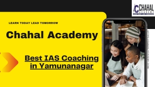 Best IAS Coaching in Yamunanagar