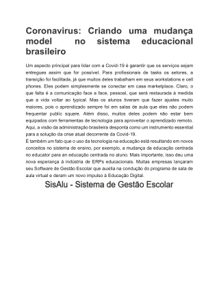 Melhor sistema de gestão escolar no Brasil | sisalu.com.br