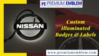 Eye-Catchy and Iconic Illuminated Car Badges by Premium Emblem