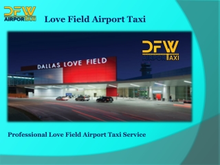 Love Field Airport Taxi