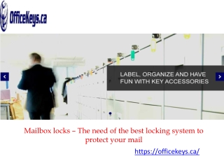 Mailbox locks – The need of the best locking system to protect your mail