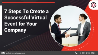 7 Steps To Create a Successful Virtual Event for Your Company