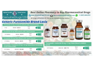 Generic #Furosemide Brand #Lasix Medication Uses - #GenuineDrugs123