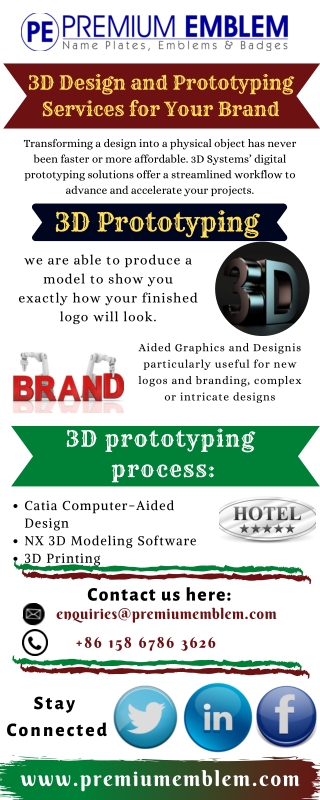 Step by Step Process of Making 3d Prototyping | Premium Emblem