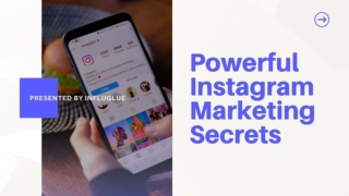 Powerful Instagram marketing secrets