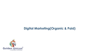 Digital Marketing Com pany in Bangalore - Golden Unicon