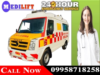 Get Quick Emergency Road Ambulance Service in Bokaro and Jamshedpur by Medilift