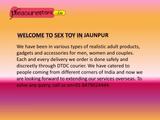 PURCHASE ADULT TOY IN JAUNPUR | CALL 8479014444