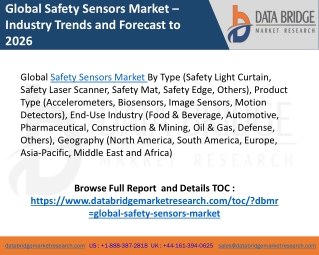 Global Safety SEnsors Market