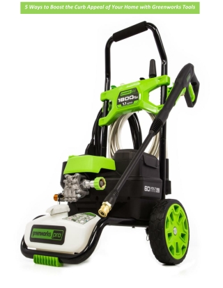 5 Ways to Boost the Curb Appeal of Your Home with Greenworks Tools