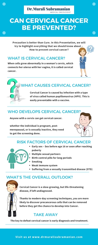 Cervical Cancer Prevention | Doctor for Cervical Cancer in Bangalore