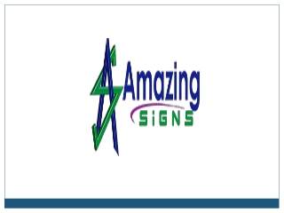 Directional Signage Makers in Tampa, Florida