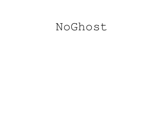 Noghost Sheet Dial