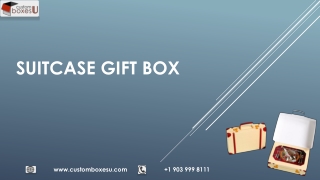 Suitcase gift box Wholesale for Packaging in Texas