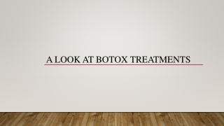 A Look At Botox Treatments