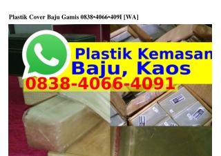 Plastik Cover Baju Gamis 083840664091(WA)