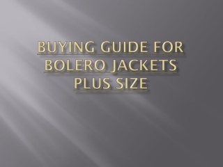 Lace Bolero Jacket
