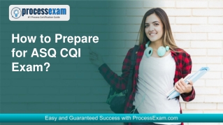 Enhance Your Preparation For ASQ Certified Quality Inspector (CQI) Certification