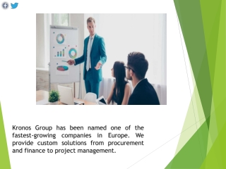 Project Management, Finance, Procurement