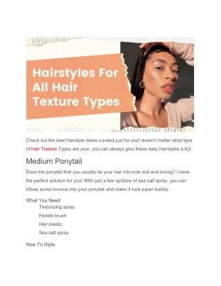 Easy Hairstyle For Wavy Hair Wigs!