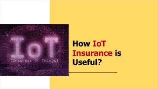 How IoT Insurance is Useful?